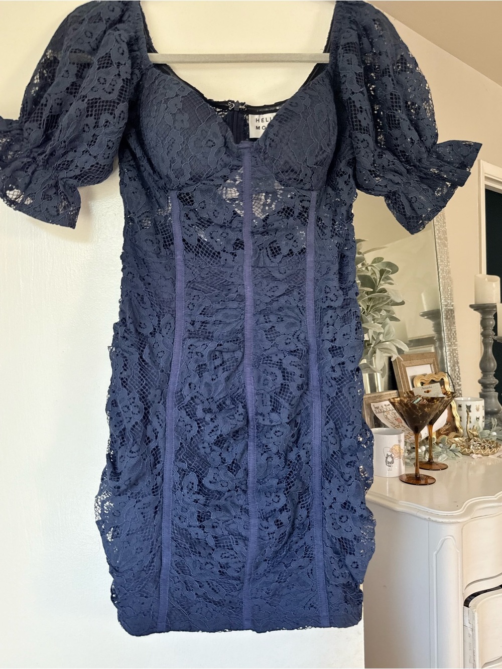 Hello Molly Sexy Lace Mini Dress